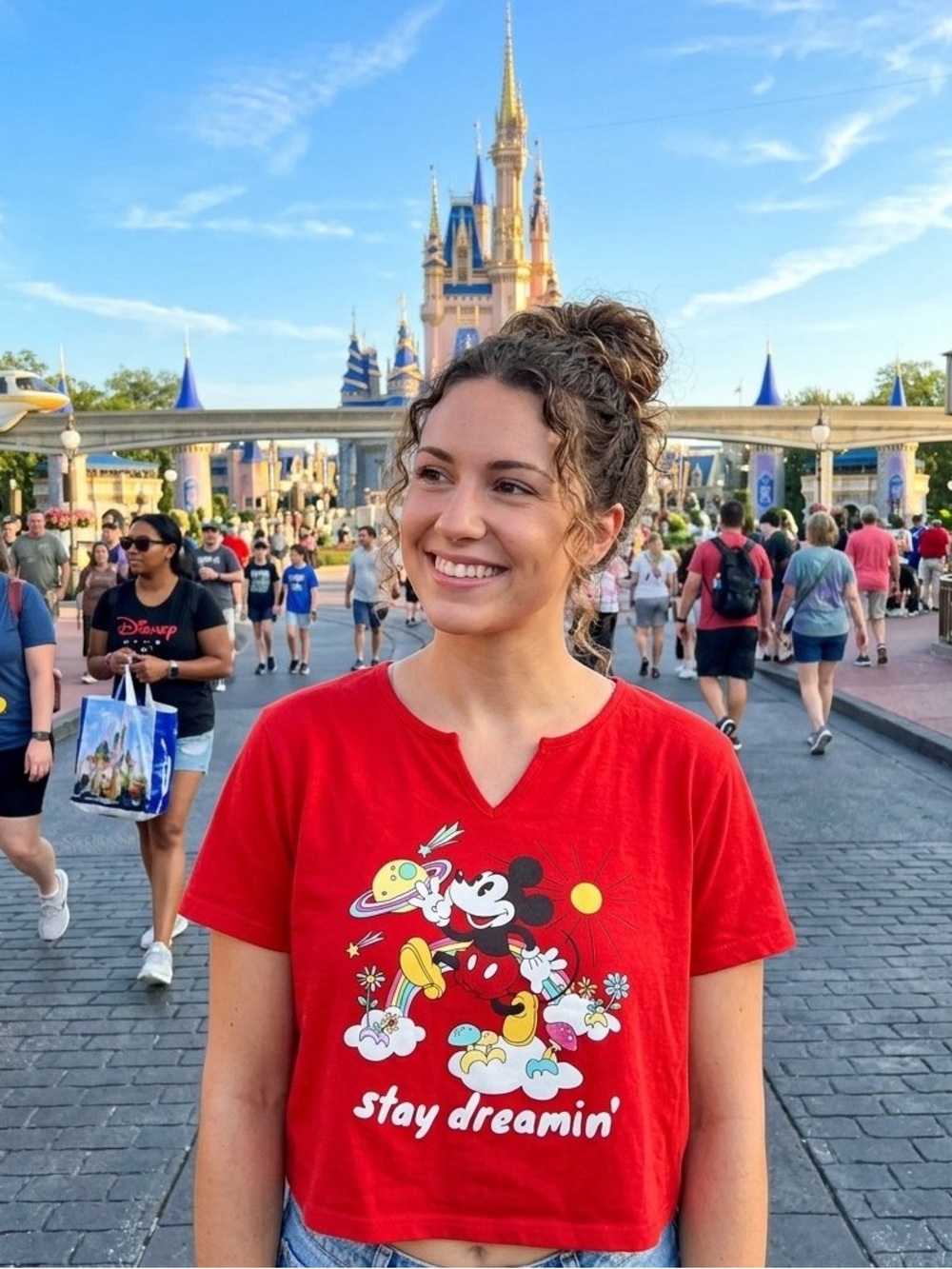 Disney Mickey Mouse Shirt M